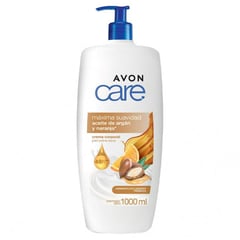 AVON - Care Crema Corporal Aceite De Argán y Naranja - 1000 ml