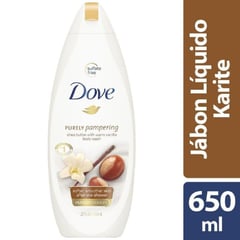 DOVE - Jabon Liquido Pampering Karite X 650ml