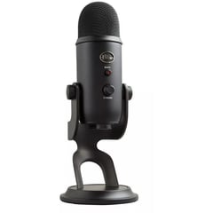 LOGITECH - Micrófono blue yeti condensador multipatrón blackout