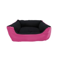 HALLY PET - Cama gigante para mascota con cojín lavable Rosado.