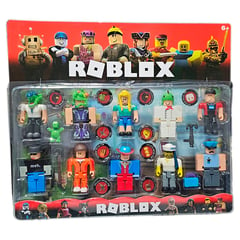 GENERICO - Muñecos Figuras Roblox Blister X 10 Articuladas Accesorios