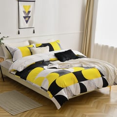 STANZIA HOME - FORRO DUVET ROMA GEOMETRICO LIMA KING