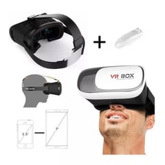 GENERICO - Gafas 3d Realidad Virtual Vr Box Control Bluetooth.