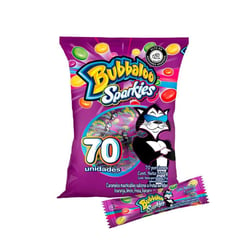 GENERICO - Dulces Masticables Bubbaloo Sparkies 350g X 70 Uds.