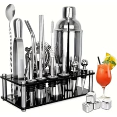 GENERICO - Juego kit de Coctelería Herramientas Bar Accesorios de Barra