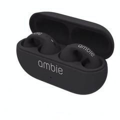 GENERICO - Audífonos de Conducción Osea  Ambie  Negro Bluetooth Inalámbricos