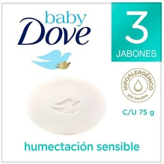 DOVE - Jabón Baby Caja x 3 Und