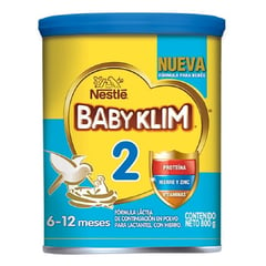 KLIM - Fórmula Láctea Baby 2 X 800 Gr