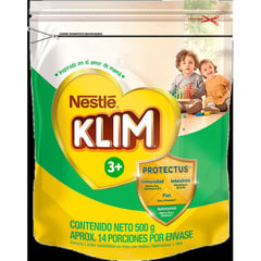 KLIM - Alimento Lacteo 3+ Fortilearn X 500 Gr