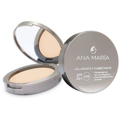 ANA MARIA - Polvo Compacto Aclarante & Humectante Perla X 15 Gr