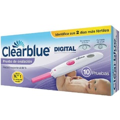 CLEARBLUE - Prueba De Ovulación Digital x 10 Und