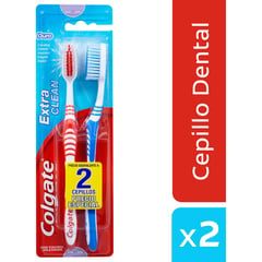 COLGATE - Cepillo Dental Extra Clean 2x1