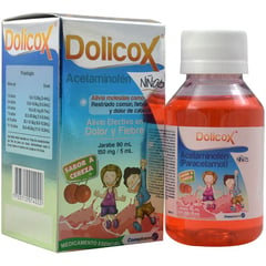 COASPHARMA SAS - Dolicox Niños Alivio Efectivo En Dolor & Fiebre x 90 Ml