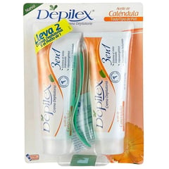 DEPILEX - Crema Todo Tipo De Piel 2x1 Tubo X 100 Gr