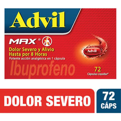 ADVIL - Max Caja x 72 Cápsulas