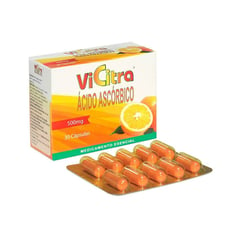 NOVAMED - Vicitra Ácido Ascórbico 500 Mg X 30 Capsulas