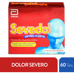 SEVEDOL - Extra Fuerte x 60 Tabletas