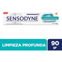 SENSODYNE - Crema Dental Sensodyne Limpieza Profunda x 90 Gr