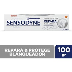 SENSODYNE - Sensodyne Crema Dental Blanqueador Repara Y Protege X 100 Gr