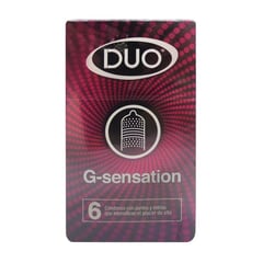 DUO - Condones G-Sensation x 6 Und
