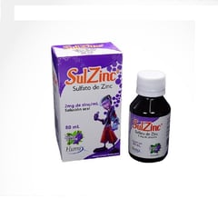 HUMAX - Sulzinc Solución Oral 2 Mg Frasco x 80 Ml