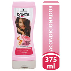 KONZIL - Acondicionador Para Cabello Seda Líquida x 375 Ml