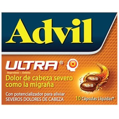ADVIL - Ultra x 10 Cápsulas