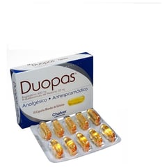 CHALVER - Duopas 400 Mg /20 Mg Caja x 10 Capsulas