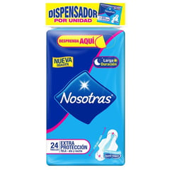 NOSOTRAS - Toallas Extra Protección x 24 Und
