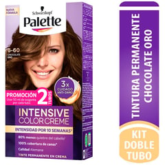 PALETTE - Tinte Intensive Color Creme Chocolate Oro 6-60