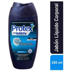 PROTEX - Jabón Líquido Para El Cuerpo Men x 250 Ml