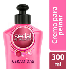 SEDAL - Crema Para Peinar Ceramidas x 300 Ml