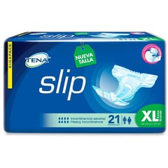 TENA - Panal Slip Ultra Xl Paquete 21 Unidades