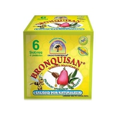 EL MANA - Bronquisan Tabletas Masticables x 6 Sobres