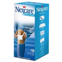 NEXCARE - Gasa Esteril Caja 200 Unidades 100 Sobres 2 Unidades 3m