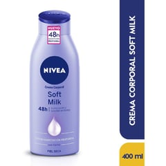 NIVEA - Crema Corporal Soft Milk X 400 Ml