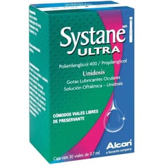 SYSTANE - Gotas Lubricantes Ultra 30 Viales x 0.7 Ml