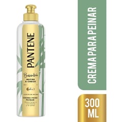 PANTENE - Crema Para Peinar Bambú Nutre & Crece X 300 Ml