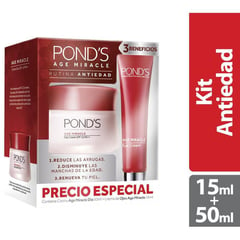 PONDS - Kit Ponds Rutina Anti-Edad Age Miracle X 1 Kit