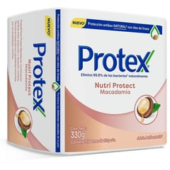 PROTEX - Jabón En Barra Nutri Protect Macadamia x 330 Gr