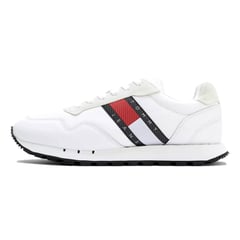 TOMMY HILFIGER - Zapatilla Hombre Retro Em01081 Blanco