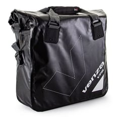 VENZO - BOLSO VZ-F21-028 500D ALFORJA BICICLETA PARRILLA IMPERMEABLE NEGRO