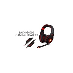 GENERICO - Audífonos diadema cascos gamer kotion g4000 microfono led