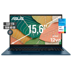 ASUS - PORTATIL INTEL CORE I5-1235U SSD 1TB RAM 40GB LED 16 FULL HD