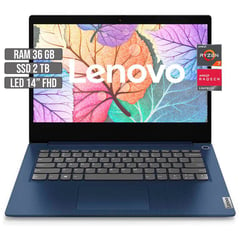 LENOVO - IDEAPAD AMD RYZEN 7-5700u SSD 2TB RAM 36GB LED 14" FHD