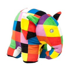 GENERICO - Elmer el elefante Peluche de cuento infantil Juguete Felpa.