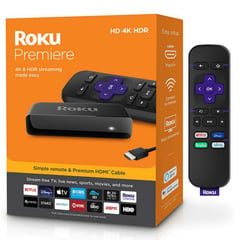 ROKU - Reproductor Premiere 4K HDR Control Remoto Convertidor Smart Tv