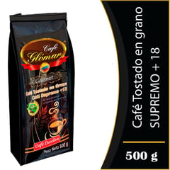 CAFE GLOMAR - Café Glómar Tostado en Grano Supremo 18 500g