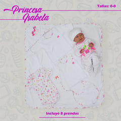 MATI MARIA TIRITAS - Ajuar Primer Día Princesa Isabella.