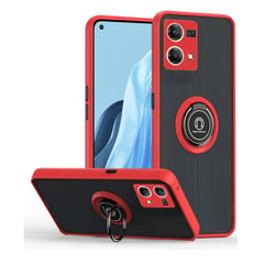 GENERICO - Funda Estuche Anti Golpe Mate Compatible Con Oppo Reno 7 4G Rojo